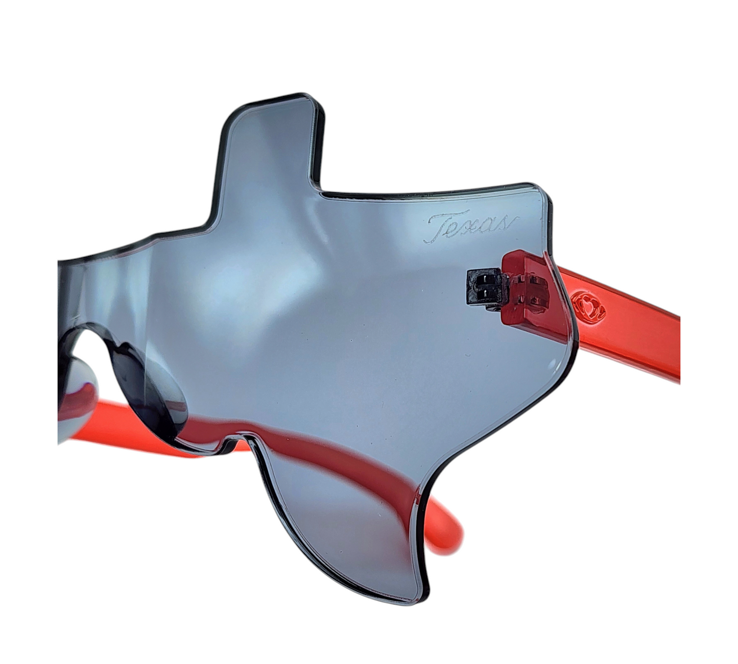 Black and Red Eye Luv Texas Sunglasses