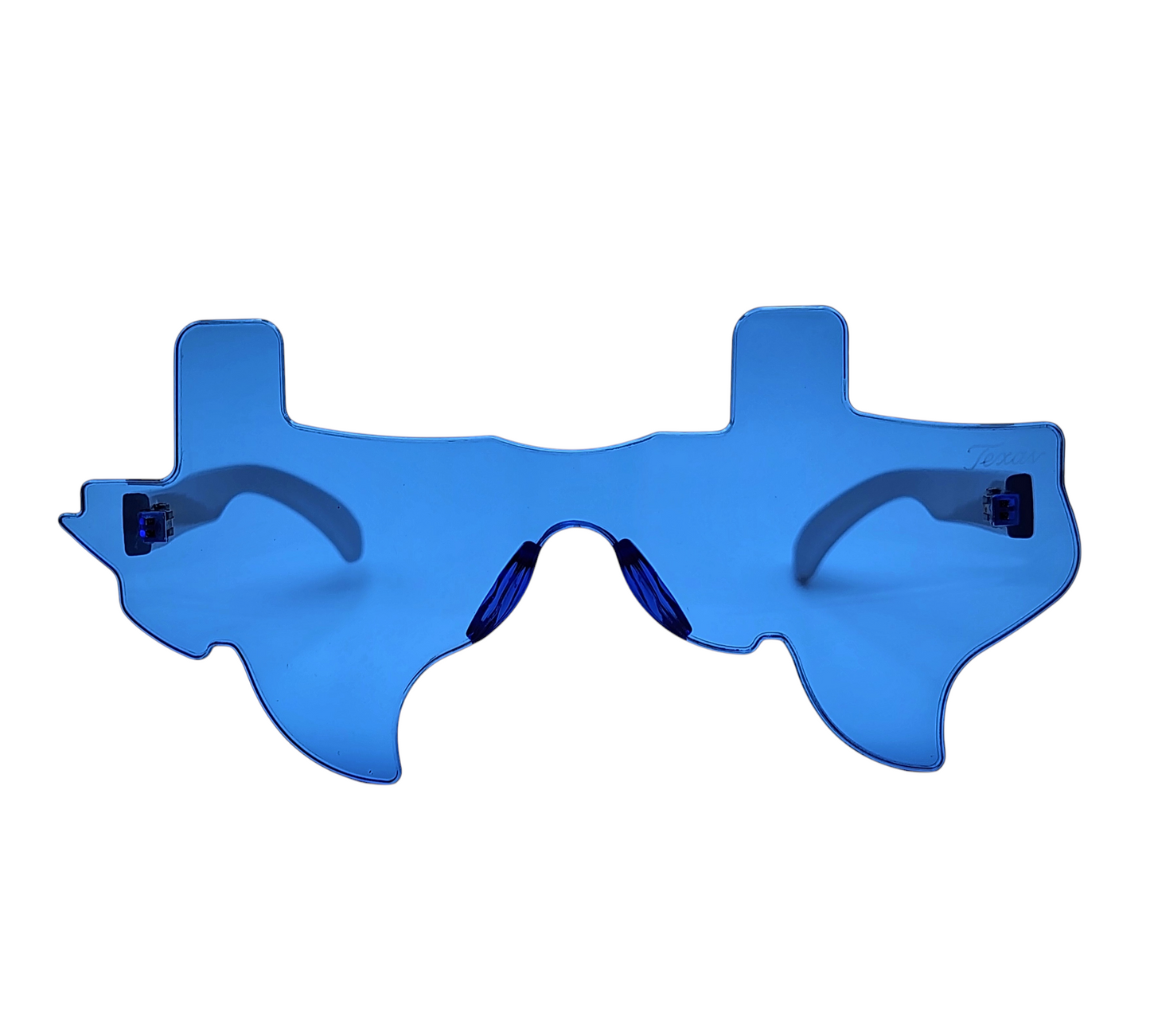 Blue and Silver Eye Luv Texas Sunglasses