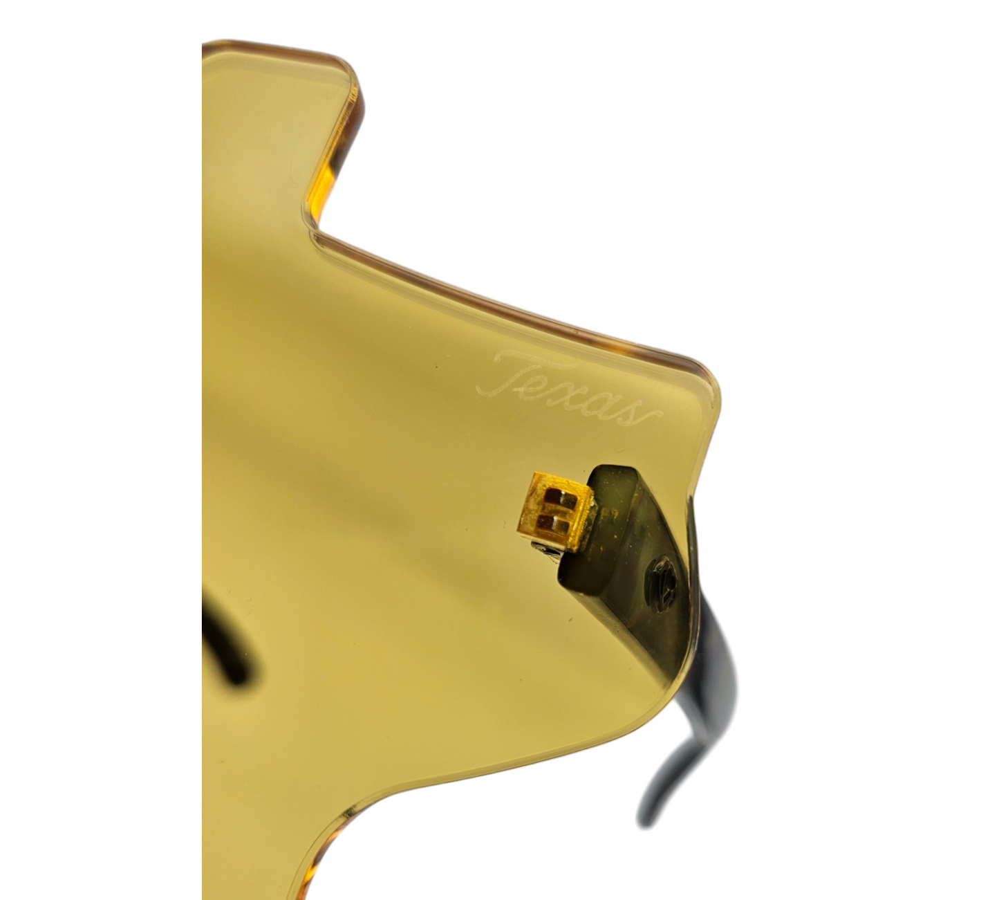 Yellow and Forest Camo Eye Luv Texas Sunglasses