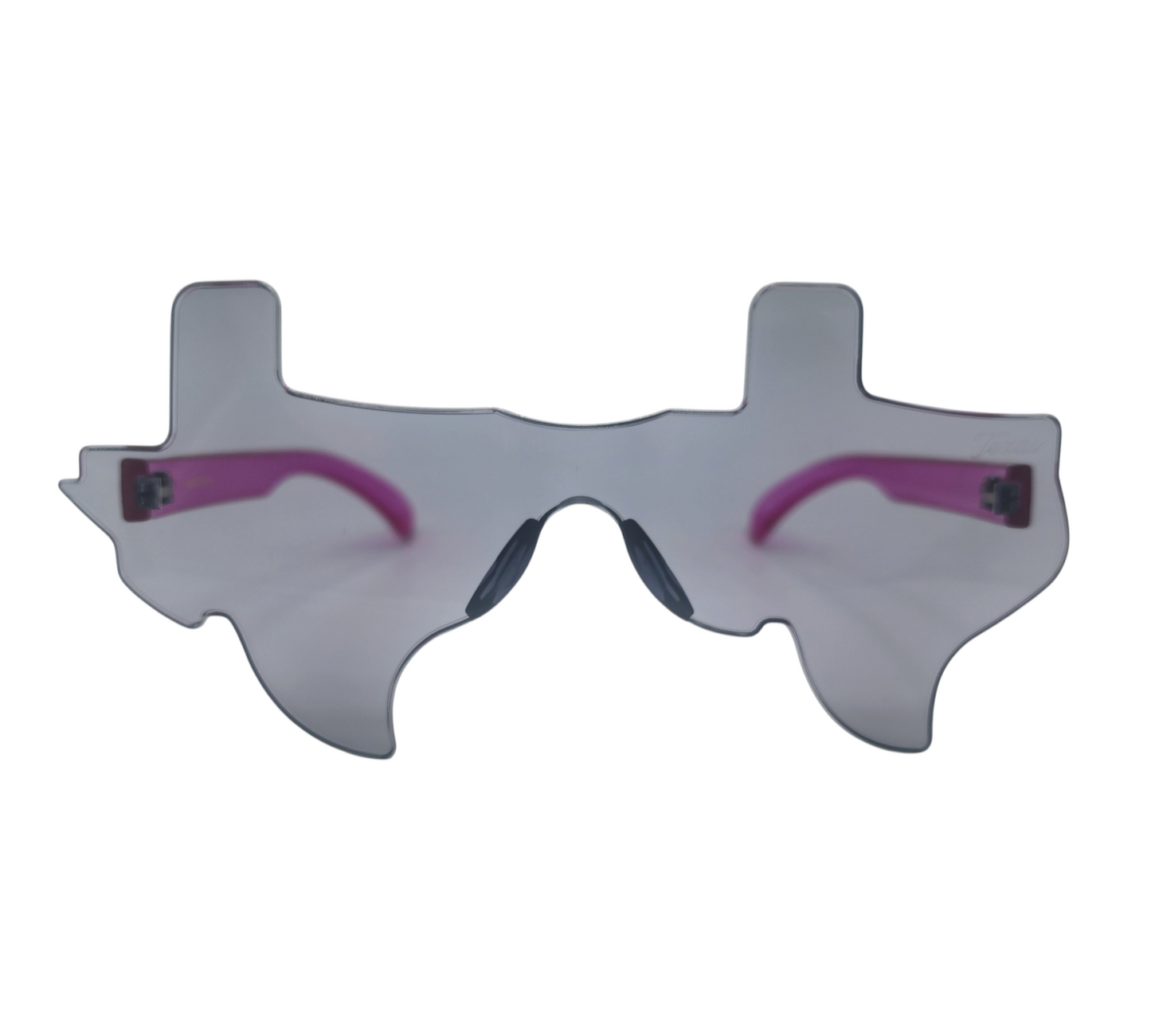 Black and Fuchsia Pink Eye Luv Texas Sunglasses
