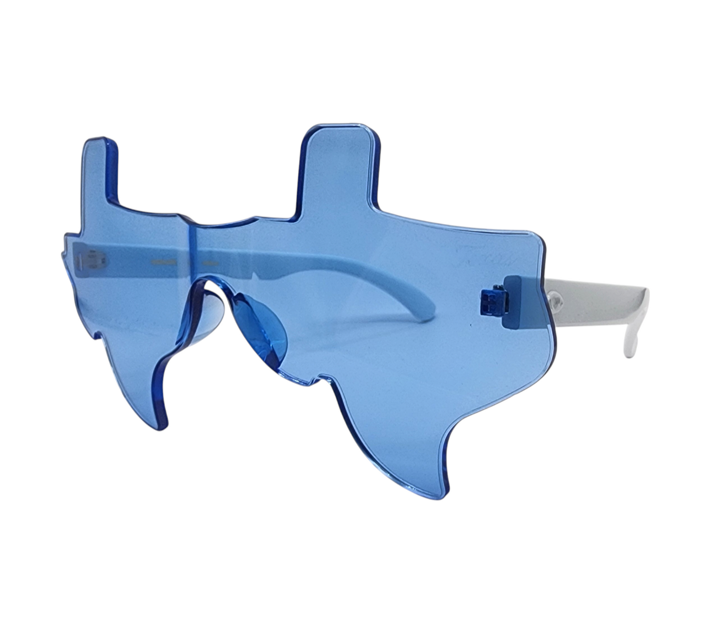 Blue and White Eye Luv Texas Sunglasses