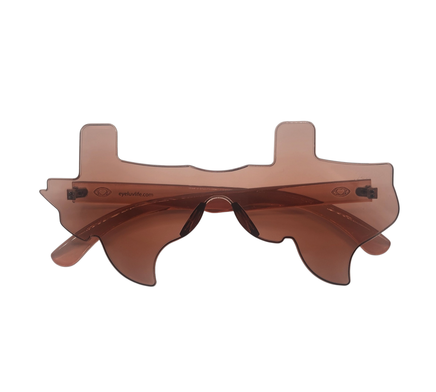 Golden Brown Eye Luv Texas Sunglasses