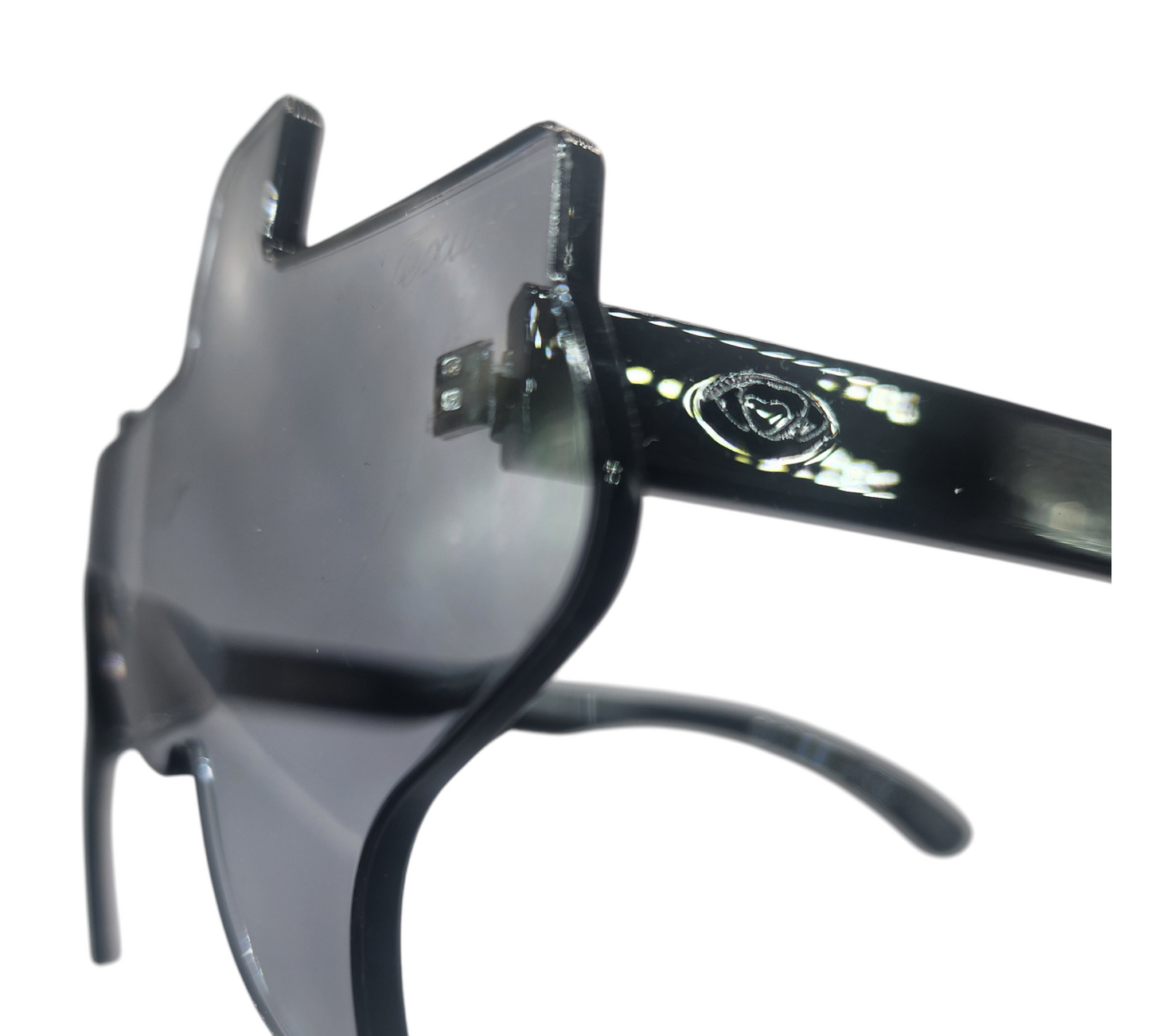 Smoked Gray and Black Eye Luv Texas Sunglasses