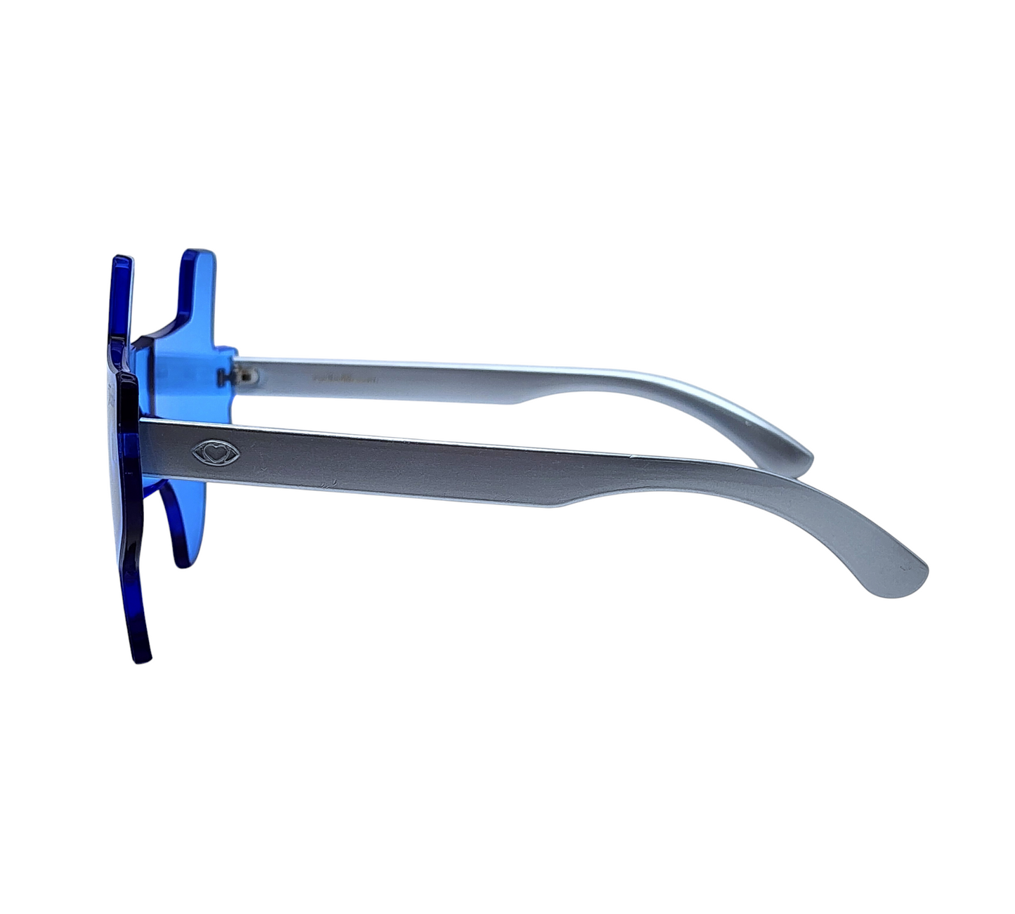 Blue and Silver Eye Luv Texas Sunglasses