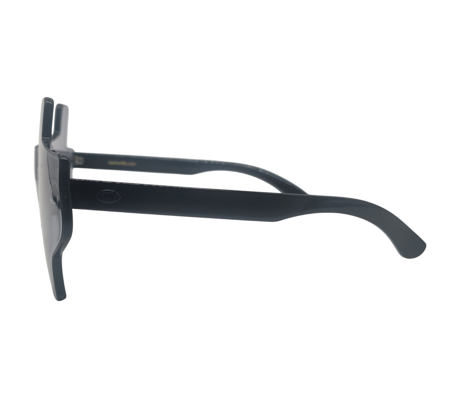 Smoked Gray and Black Eye Luv Texas Sunglasses